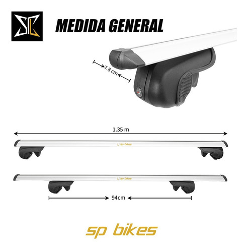 Barras Portaequipaje Tipo Thule Wingbar Chirey Tiggo 8 Pro