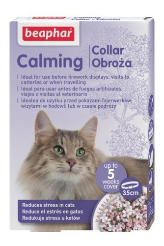 Collar Tranquilizante Calming Beaphar Para Gatos Pethome