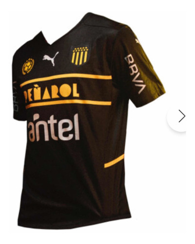 Camiseta Peñarol Puma 2023 Talle Xl Negra Alternativa