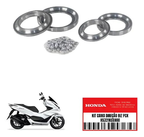 Kit Caixa Direção Biz Pcx Pop Original Honda H5321kss900