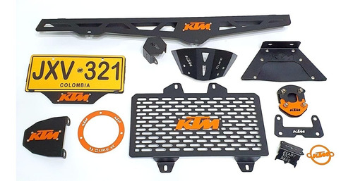 Kit Ktm  Duke 200-390 Lujos En Acero Inoxidable Ktm  200-390