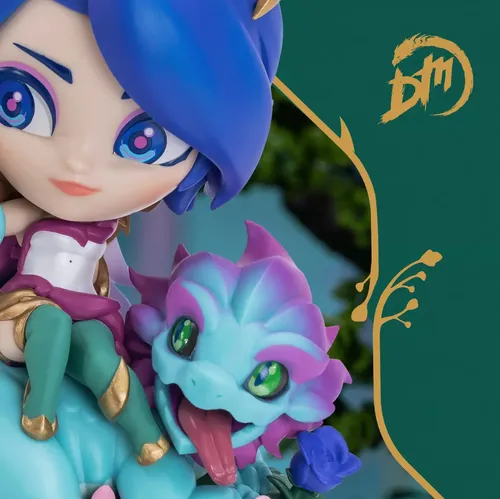 Ashe Dragoa Feérica Figura League Of Legends Boneco Lol