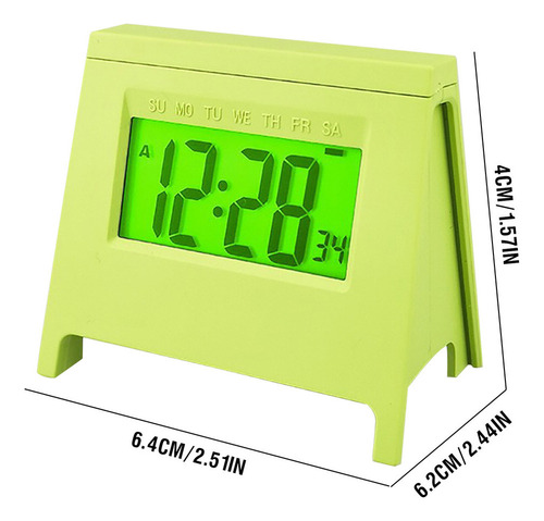 Mini Despertador Lcd For Estudiantes Reloj Electrónico Smar