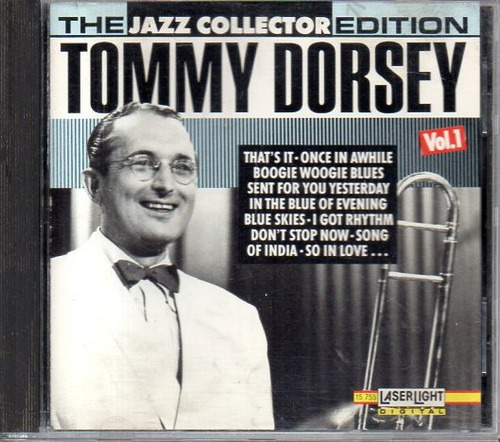 Tommy Dorsey - The Jazz Collector Edition Vol 1 - Cd Usa 