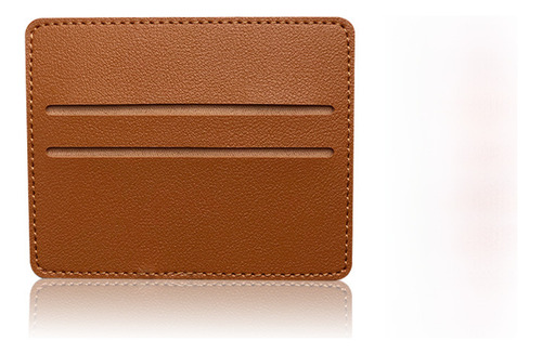 Funda Minicartera De Piel Con Múltiples Ranuras Para Tarjeta