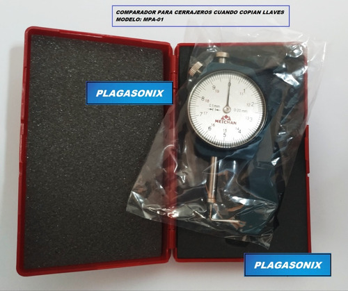 Imagen 3 de 10 de Calibre Comparador Llaves Para Cerrajeros Mpa-01 Premium