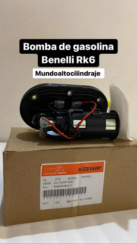 Bomba De Gasolina Benelli Rk6 O Tnt 600