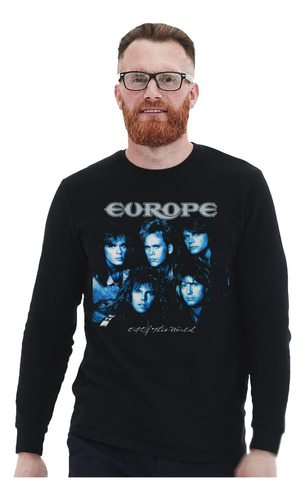 Polera Ml Europe Out Of This World Rock Impresión Directa