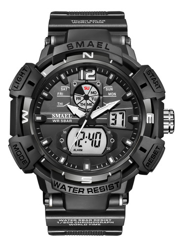 Smael Multifunctional Waterproof Sports Electronic Watch