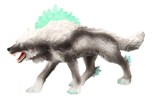 Juguete Modelo De Hombre Lobo Realista De Snow Wolf Con Form