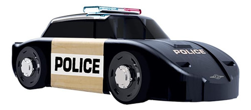 Automoblox Mini Rescue Pack Vehículos De Madera Para Mezcl