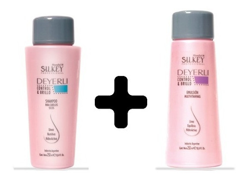 Silkey Deyerli Shampoo Secos + Enjuague X 250ml No Loreal