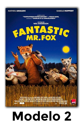 Cuadros Decorativos Mr Fox ( El Fantástico Sr. Zorro )