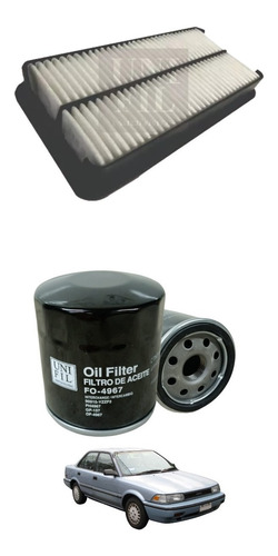 Kit De Filtros Toyota Corolla 1.6l 1990-1991-1992