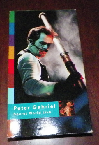 Peter Gabriel - Secret World Live - Vhs Original Edicion Usa