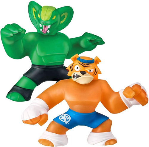 Goo Jit Zu 11cm Jlt 41014 Figura Super Flexible X2