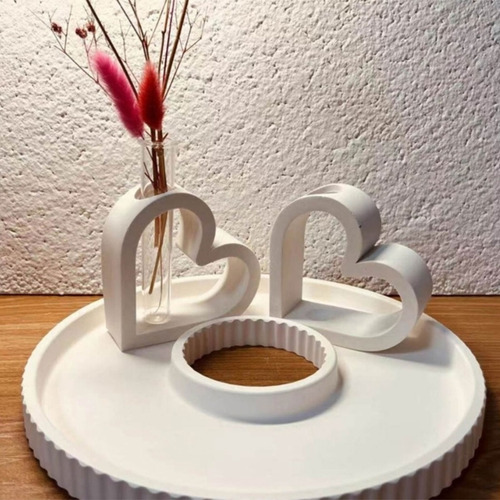 Moldes De Silicona Moldeados Con Tubo De Agua Para Flores Pa