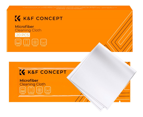  K&f Concept Paño Microfibra Para Camara Y Lente Pack 20unid