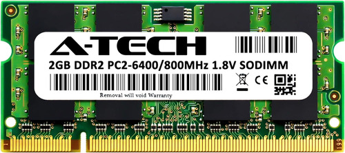 A-tech 2gb Ddr2 800mhz Sodimm Pc2-6400 1.8v Cl6 200-pin N...