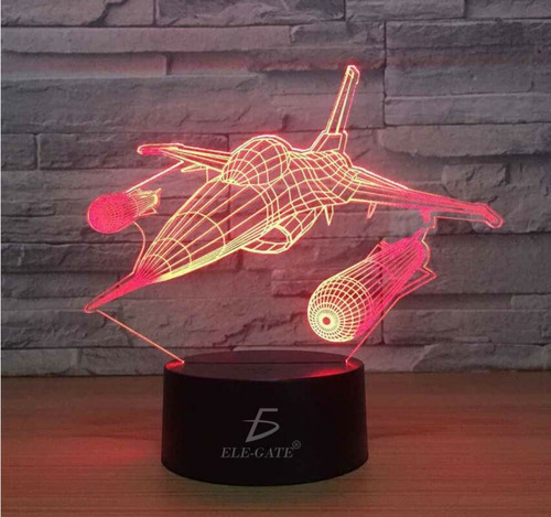Lampara Nocturna 3d Led Rgb Acrilico Varios Modelos
