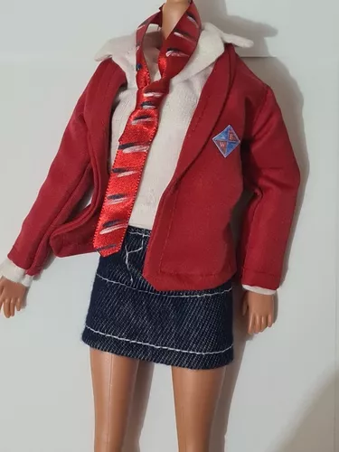 Roupa do RBD ( uniforme RBD completo) para bonecas Barbies e similares.