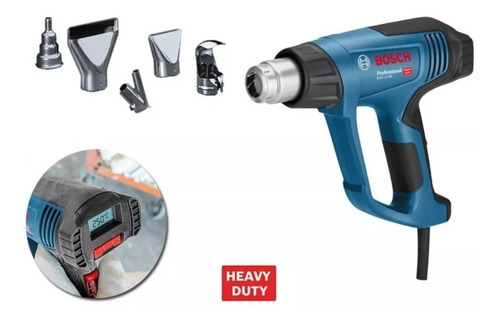 Pistola De Calor Bosch Ghg 20-63 1600w 127v Con 5 Boquillas