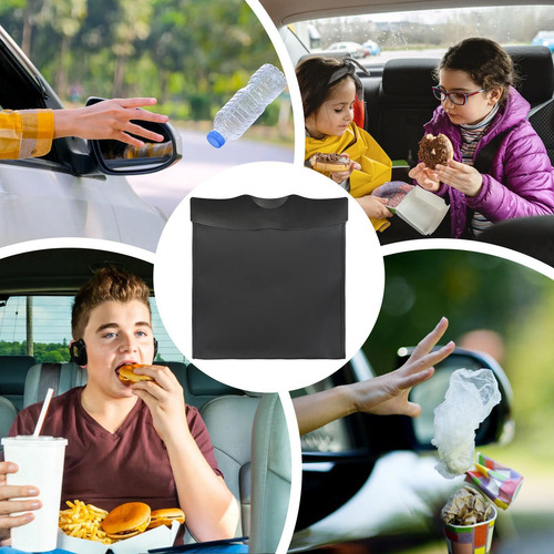 Cubo De Basura Para Coche Bolsa De Almacenamiento Para Cubo