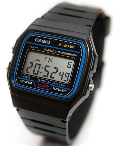 Reloj Casio F91w-1 Original Somos Tienda 