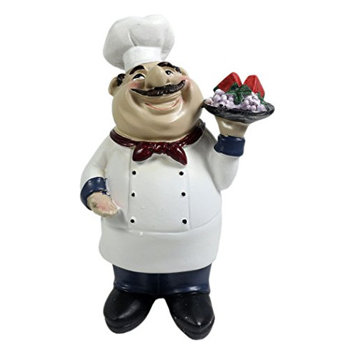 Figuritas De Chef Italiano, Decoración De Cocina, Chef...