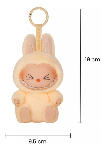 Labubu Monster Peluche Figura Llavero Labubu Have A Seat 2pz