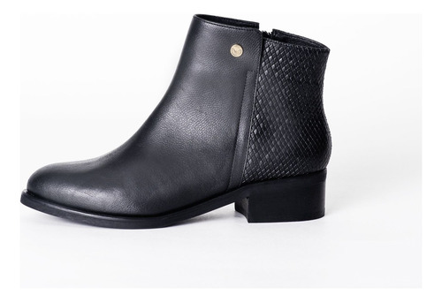 Botin Marbella Napa Negro 