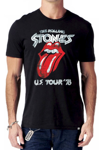 Remera Rolling Stones 4 Rock Digital Stamp Dtg Premium