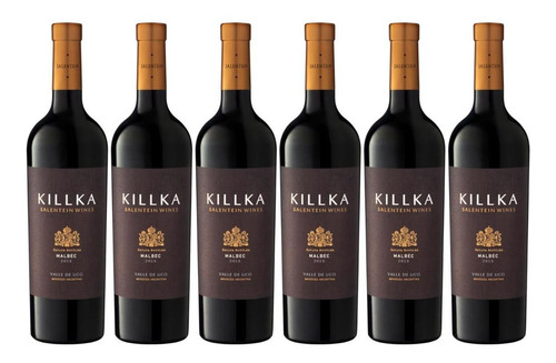 Vino Killka Malbec 750ml Salentein Tinto Caja X6 Fullescabio