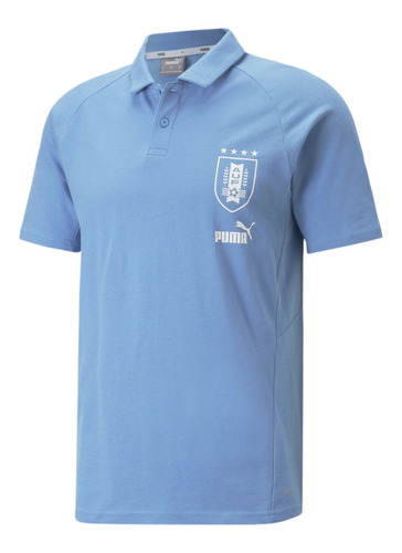 Camiseta Remera Polo Puma Uruguay Qatar2022 Mundial Mvdsport