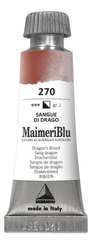 Aquarela Maimeri Blu Tubo Gr.2 270 Dragon's Blood 12ml