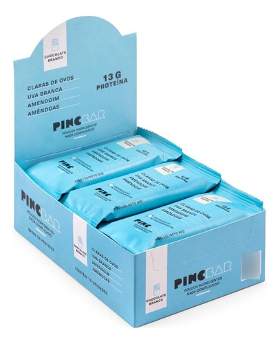 Kit 2 X Pinc Bar Cx12 Chocolate Branco