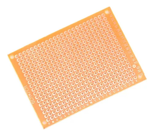 Set 5 Unid Placa Pcb Perforada 5x7cm Arduino Pic Electrónica