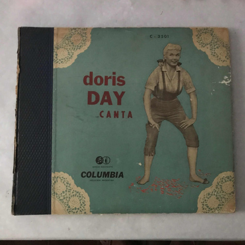 Doris Day. Canta. Vinilos Pasta. 3 Unidades.