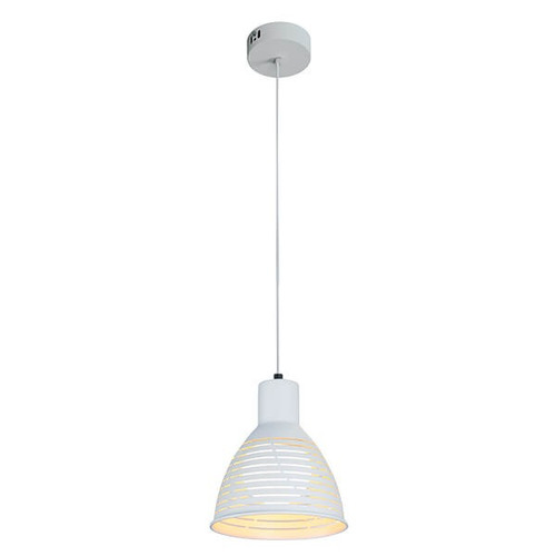 Luminaria Pendente Led 7w 16cm Soft Branco Lustre