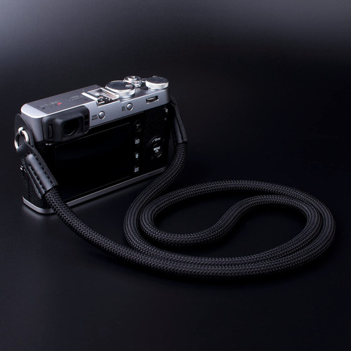 Correa Para Camara De Cuerda De Escalada Color Negro