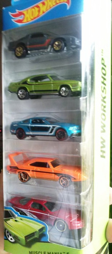 Hotwheels Paquete De 5 Piezas (