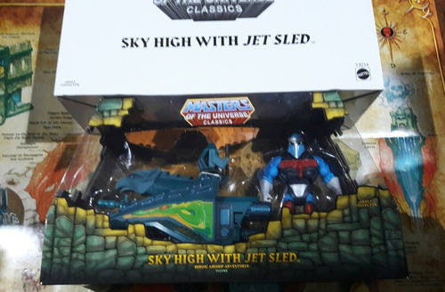 ### Masters Classics Sky High With Jet Sled Motuc He-man ###