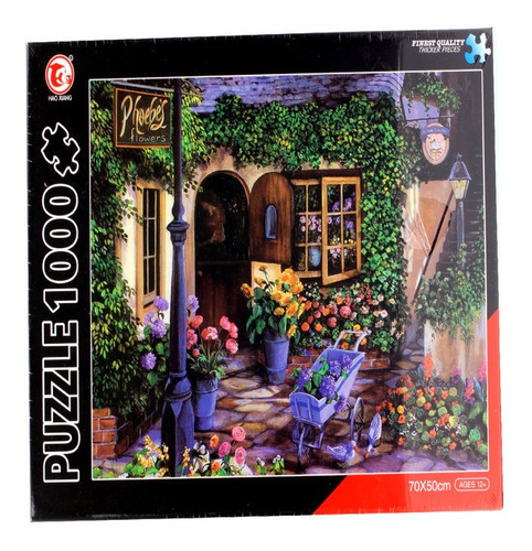 Rompecabezas Tienda De Flores 1000pz