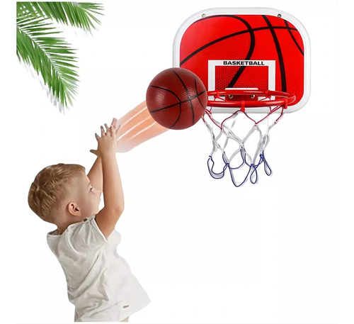 Mini Canasta De Basquetbol Tablero Baskeball Niños Set Flro