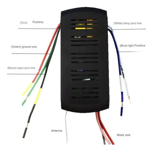 Kit De Controle Remoto Para Ventilador De Teto Com Conversão