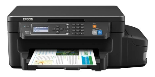 Impresora a color multifunción Epson EcoTank L606 negra 220V