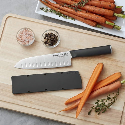 Cuchillo Santoku Kitchenaid de 18 cm