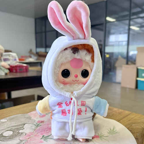 Sudadera Con Capucha Y Pantalones Para Muñeca, Ropa Hecha A