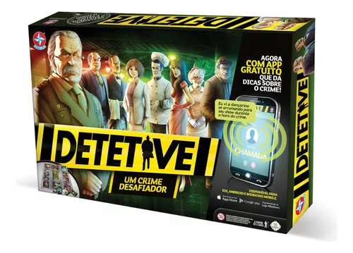 Jogo de Tabuleiro - Detetive com Aplicativo - Estrela