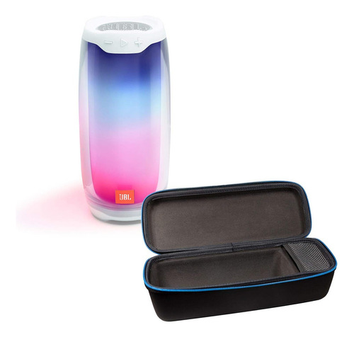 Jbl Pulse 4 Wireless Bluetooth Ipx7 Waterproof Speaker Bundl Color White 110v